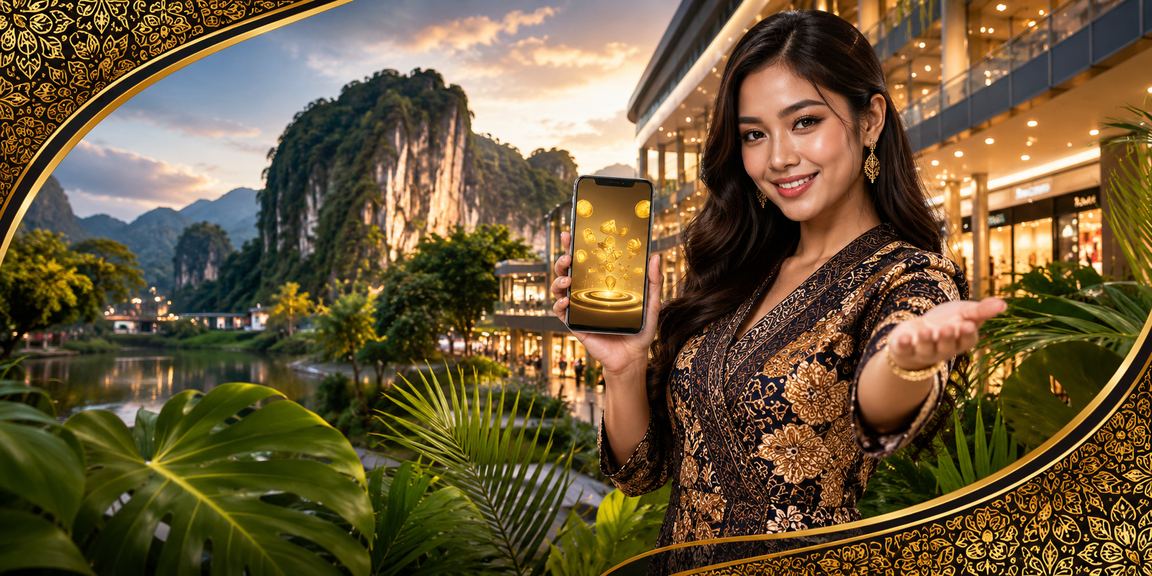 Bonus rebat Ipoh dengan corak batik, mewakili pengalaman taruhan langsung di Malaysia