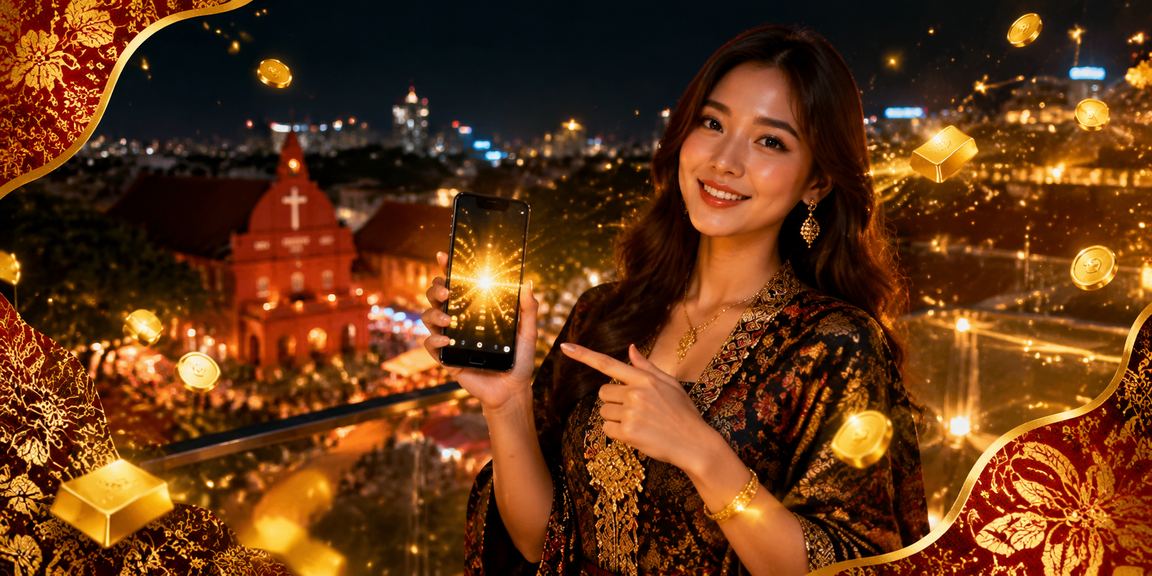 Aplikasi kasino Melaka dengan corak batik tempatan mewakili identiti Malaysia z9gt